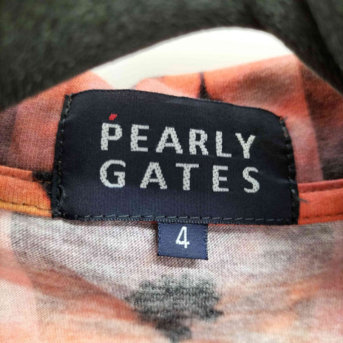 パーリーゲイツ PEARLY GATES レーヨン混総柄ポロシャツ メンズ JPN:4
