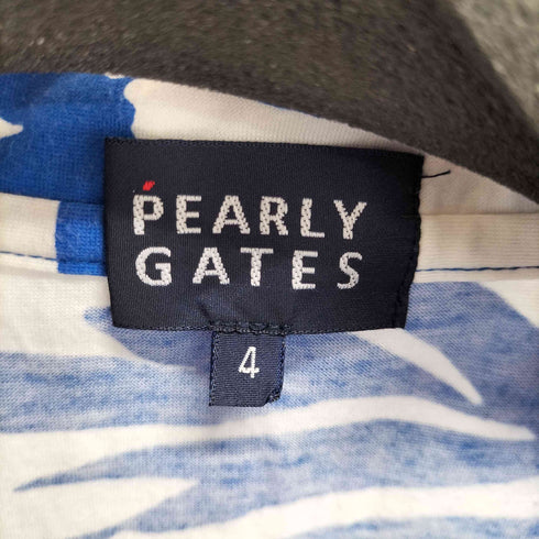 パーリーゲイツ PEARLY GATES アロハ柄ポロシャツ メンズ JPN:4
