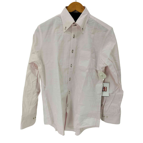 バーバリーブラックレーベル BURBERRY BLACK LABEL チェック柄ワンポケットL/Sボタンダウンシャツ メンズ 39