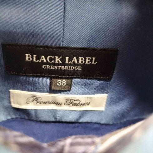 ブラックレーベルクレストブリッジ BLACK LABEL CRESTBRIDGE ワンポイントロゴ刺繍L/Sシャツ メンズ 38