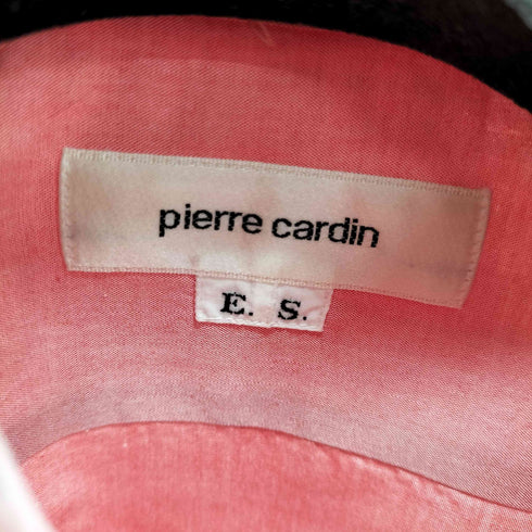 ピエールカルダン pierre cardin 襟芯 L/Sプレーンシャツ メンズ