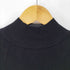 SEINSE フロントジャガードモックネックニット ブラック メンズ import:L