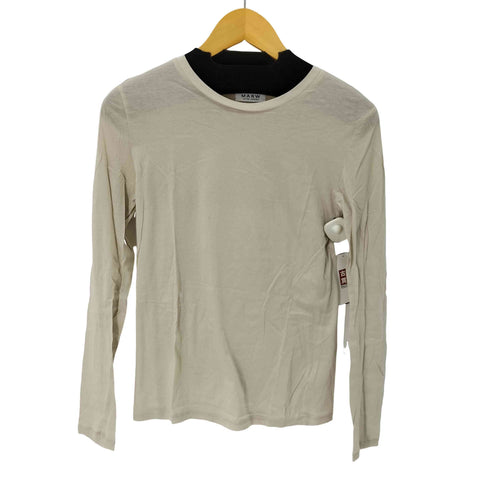 ユナイテッドアローズ UNITED ARROWS MARW ハイゲージ ロングスリーブ プルオーバー レディース