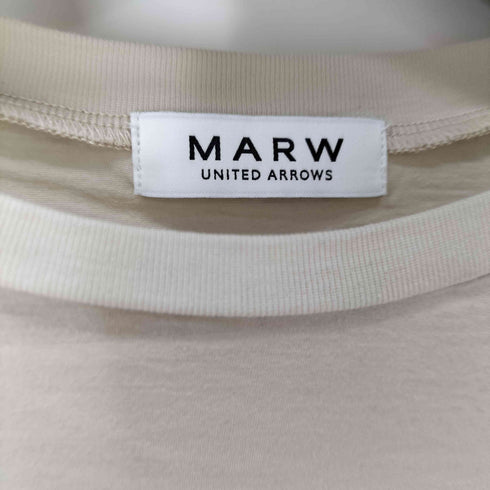ユナイテッドアローズ UNITED ARROWS MARW ハイゲージ ロングスリーブ プルオーバー レディース