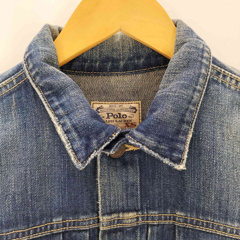 ポロラルフローレン POLO RALPH LAUREN 2nd型 デニムジャケット レディース import:XS