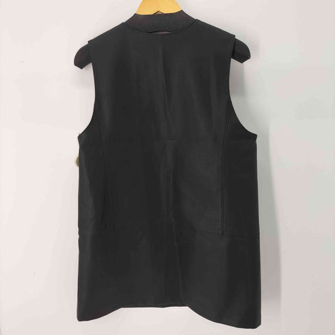 ユナイテッドアローズグリーンレーベルリラクシング UNITED ARROWS green label relaxing レザーライク ベスト レディース