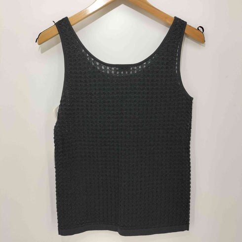 スティーブンアラン Steven Alan ジグザグアイレット ニットタンクトップ レディース