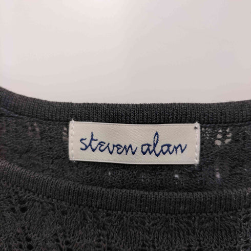スティーブンアラン Steven Alan ジグザグアイレット ニットタンクトップ レディース