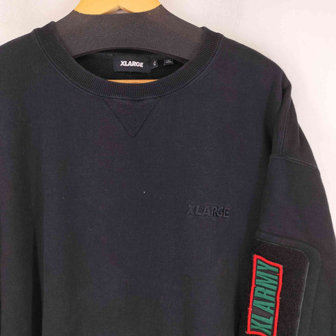 エクストララージ XLARGE MILITARY CREW NECK SWEAT メンズ JPN:XL