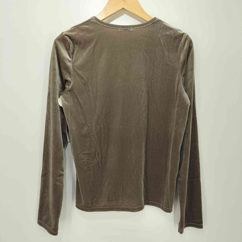 スティーブンアラン Steven Alan VELOR LONG SLEEVE PULLOVE レディース FREE