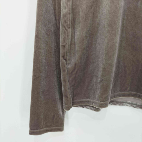 スティーブンアラン Steven Alan VELOR LONG SLEEVE PULLOVE レディース FREE