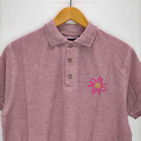 ロストインアルビオン LOST IN ALBION イタリア製 刺繍ポロシャツ メンズ import:S