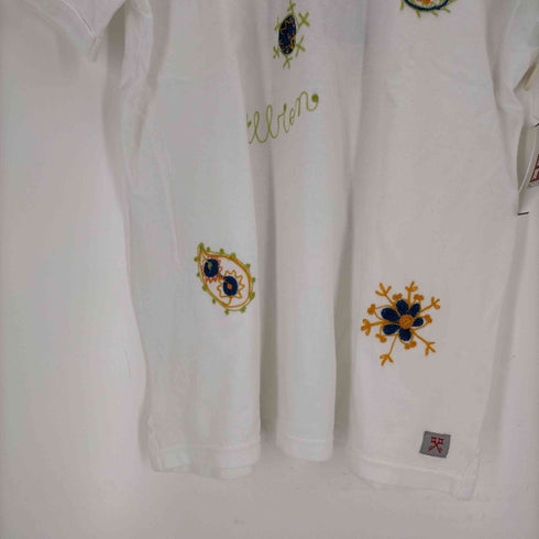 ロストインアルビオン LOST IN ALBION イタリア製 刺繍ポロシャツ メンズ import:M