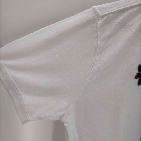 ロストインアルビオン LOST IN ALBION イタリア製 刺繍ポロシャツ メンズ import:M