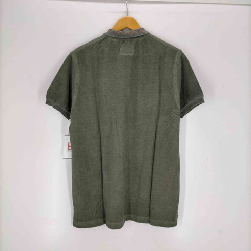 ロストインアルビオン LOST IN ALBION イタリア製 刺繍ポロシャツ メンズ import:M