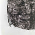 ノーアイディーブラック NO ID.BLACK グリッチプリントアシンメトリーロングシャツ メンズ ONE SIZE