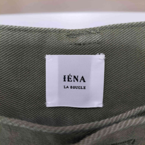 イエナ IENA 24AW LA BOUCLE ベルベットテーパードパンツ2 レディース