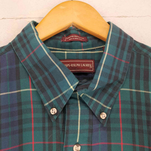 チャップスラルフローレン CHAPS RALPH LAUREN チェック柄オックスフォードシャツ メンズ JPN:XL