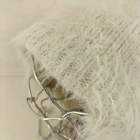 amoment SHAGGY KNIT BEANIE レディース