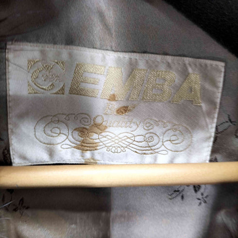 エンバ EMBA レオパード柄ファージャケット レディース