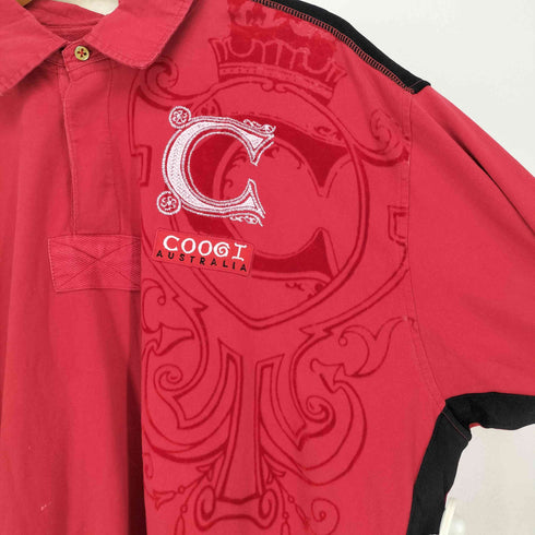 クージー COOGI 両面刺繍&ベロアポロシャツ メンズ JPN:XXL