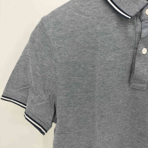 トミーヒルフィガー TOMMY HILFIGER ワンポイントロゴ刺繍 S/S ポロシャツ メンズ import:L