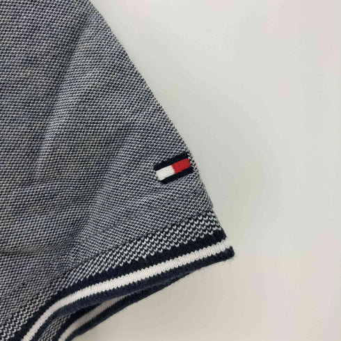 トミーヒルフィガー TOMMY HILFIGER ワンポイントロゴ刺繍 S/S ポロシャツ メンズ import:L