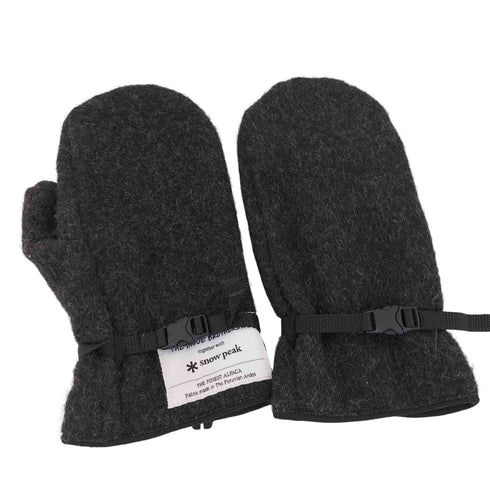 ザイノウエブラザーズ THE INOUE BROTHERS アルパカ混 Mittens 手袋 レディース