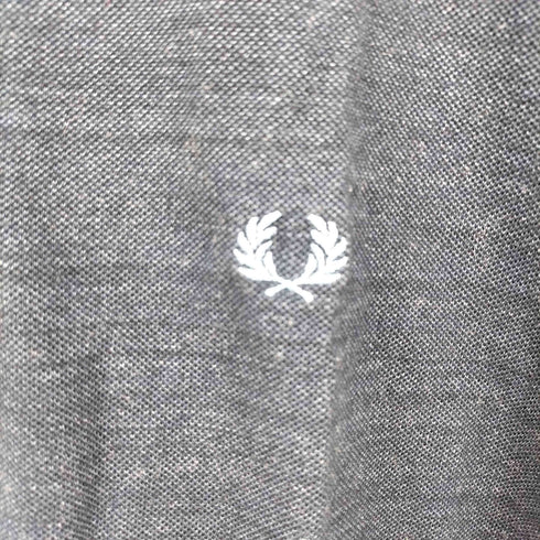 フレッドペリー FRED PERRY ロゴ刺繍 S/S ポロシャツ メンズ import:M