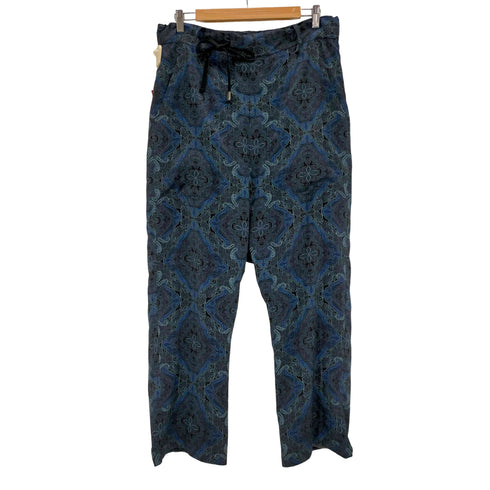 ベッドフォード BED J.W. FORD 19SS 文様総柄リラックスパンツ メンズ JPN:1