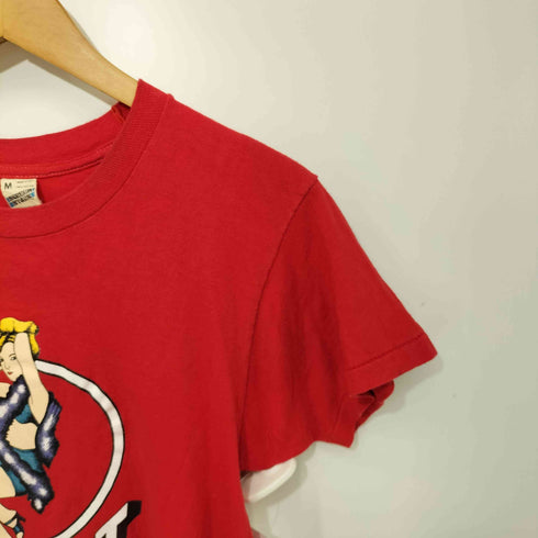 スクリーンスターズ SCREEN STARS 80S USA製 キャラクター プリント S/S クルーネックTシャツ メンズ import:M