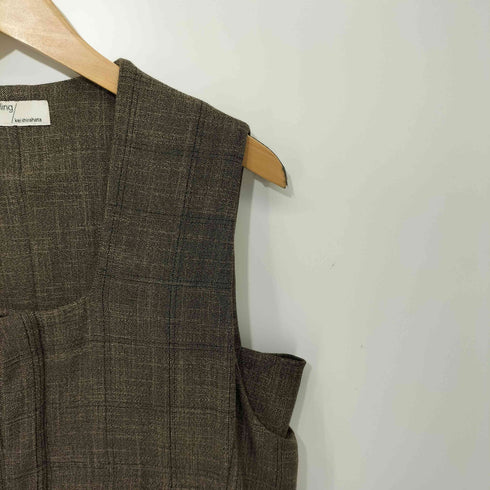 スタイリング styling レーヨン チェック ノースリーブ レディース JPN:1