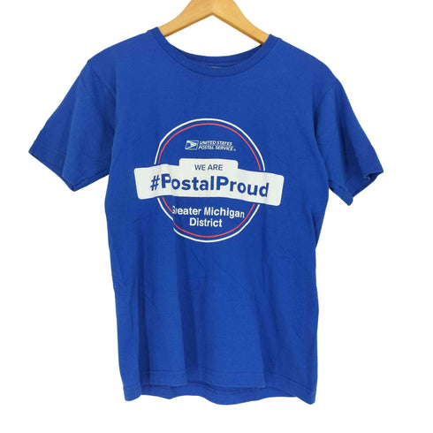 USA製 両面プリントクルーネックTシャツ メンズ JPN:S