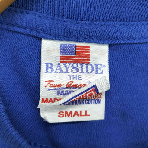 USA製 両面プリントクルーネックTシャツ メンズ JPN:S