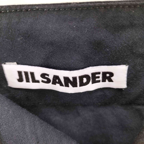 ジルサンダー JIL SANDER ノータック コットン スキニー スラックス パンツ レディース EUR:36