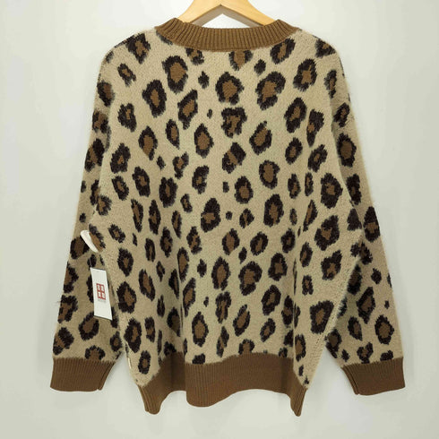 ビラボン BILLABONG 24AW レオパード シャギー ニット レディース import:M