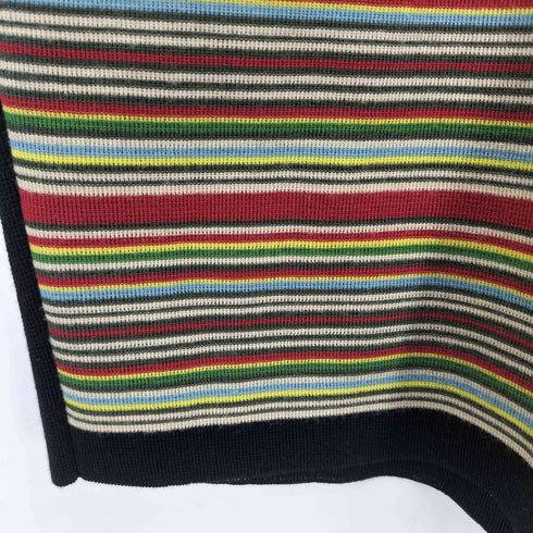 キャバン CABaN モックネック マルチボーダー S/S ニット レディース import:S