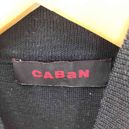 キャバン CABaN モックネック マルチボーダー S/S ニット レディース import:S