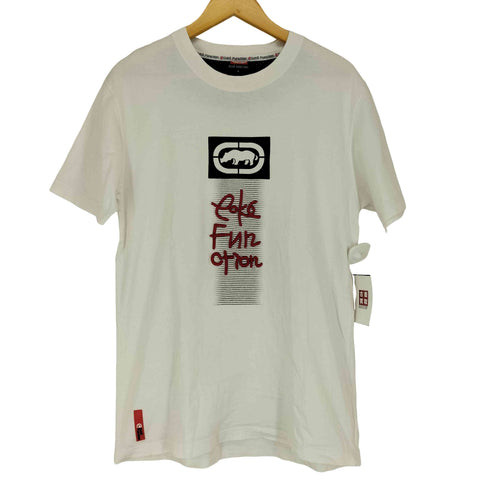 エコー ECKO フロント刺繍クルーネックTシャツ メンズ JPN:L