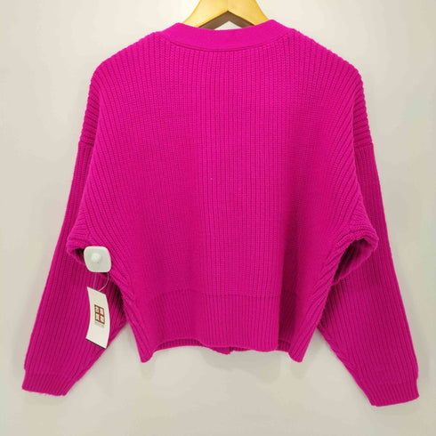 ザラ ZARA ネオン ニット カーディガン レディース import:L