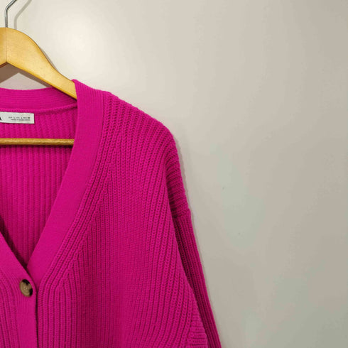 ザラ ZARA ネオン ニット カーディガン レディース import:L