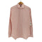 バーニーズニューヨーク BARNEYS NEWYORK イタリア製 ストライプ コットンリネン シャツ メンズ 40