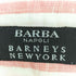 バーニーズニューヨーク BARNEYS NEWYORK イタリア製 ストライプ コットンリネン シャツ メンズ 40
