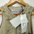 ダリア dahl ia KNIT BEADS VEST レディース FREE