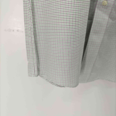 ブルックスブラザーズ 346 BROOKS BROTHERS SLIM FIT コットン L/S チェックシャツ メンズ 16 1/2 4/5