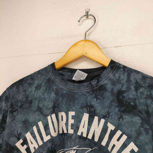フルーツオブザルーム FRUIT OF THE LOOM スカルプリントタイダイ柄クルーネックTシャツ メンズ JPN:M