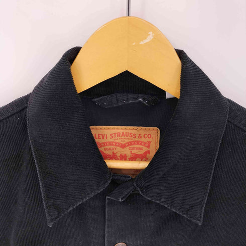 リーバイス Levis コーデュロイトラッカージャケット ブラック メンズ JPN:M