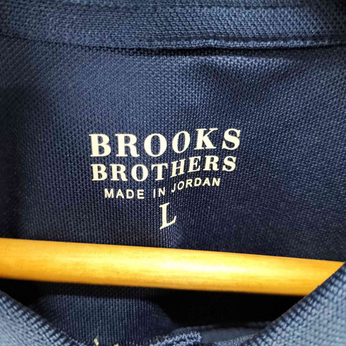 ブルックスブラザーズ BROOKS BROTHERS ワンポイントロゴ刺繍 S/S ポロシャツ メンズ import:L