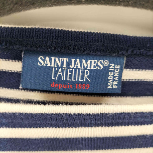 セントジェームスアトリエ SAINT JAMES LATELIER MADE IN FRANCE L/S バスクT メンズ