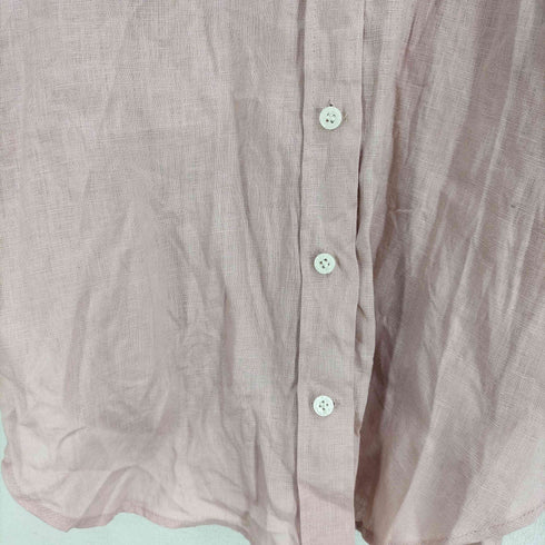 ザラ ZARA リネン 長袖シャツ レディース import:M